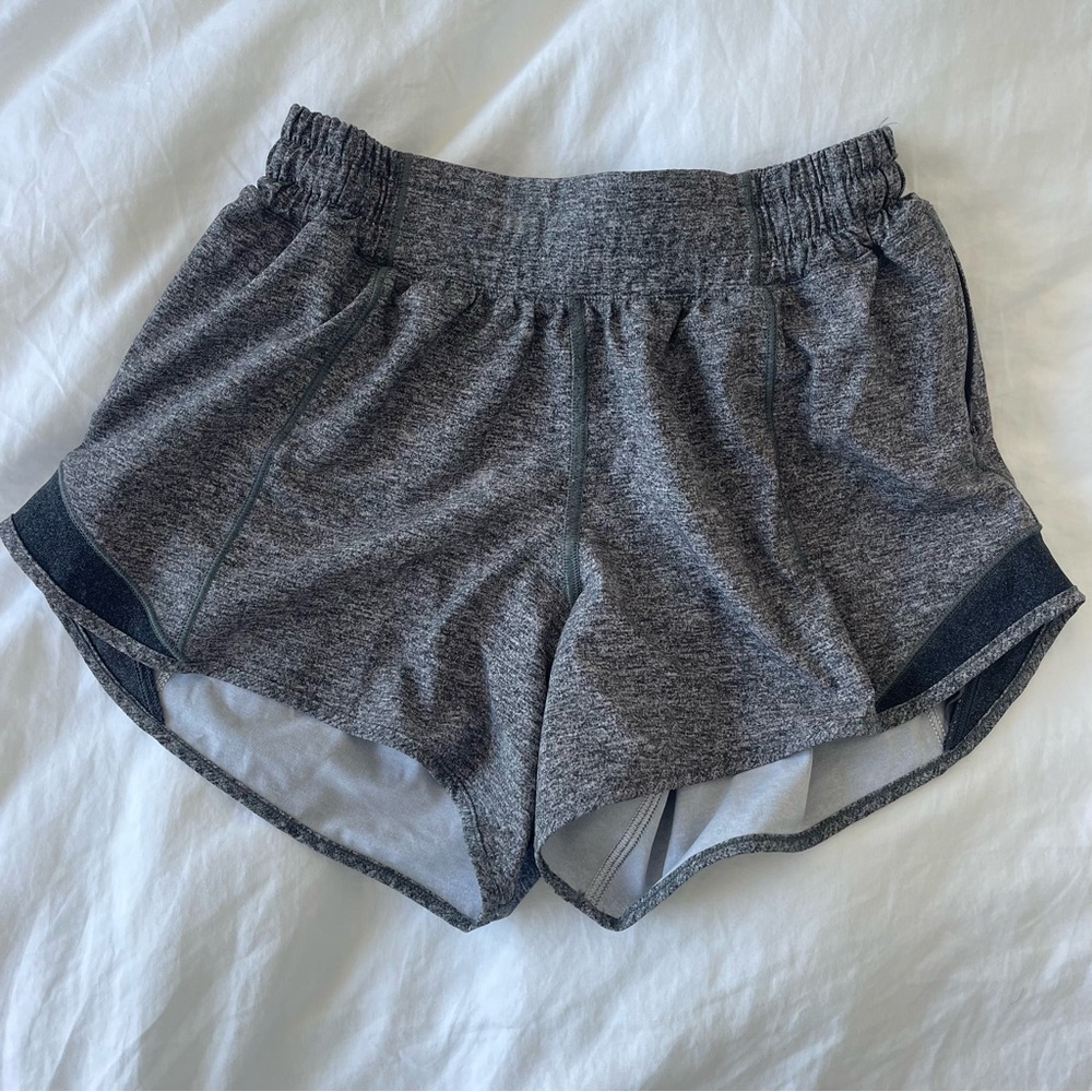 lululemon athletica Charcoal Athletic Shorts